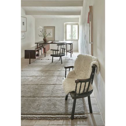 Woolable Sheep Grey 'Steppe' rug | Procomobel