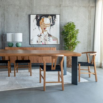 Oak Wood Dining Table 'Berthier' | Procomobel