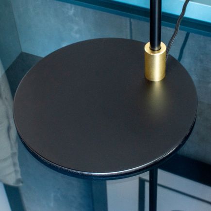 Matte Black Metal Lamp 'Forestier' | Procomobel