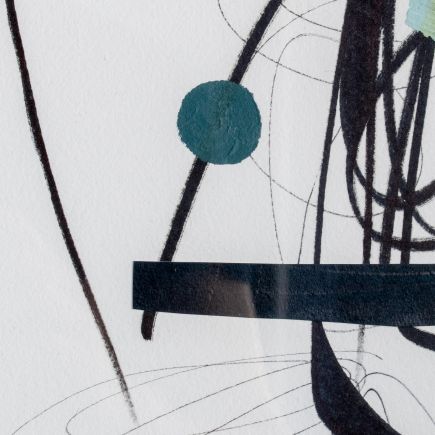 Set 2 Abstract Paintings 'Roques' | Procomobel