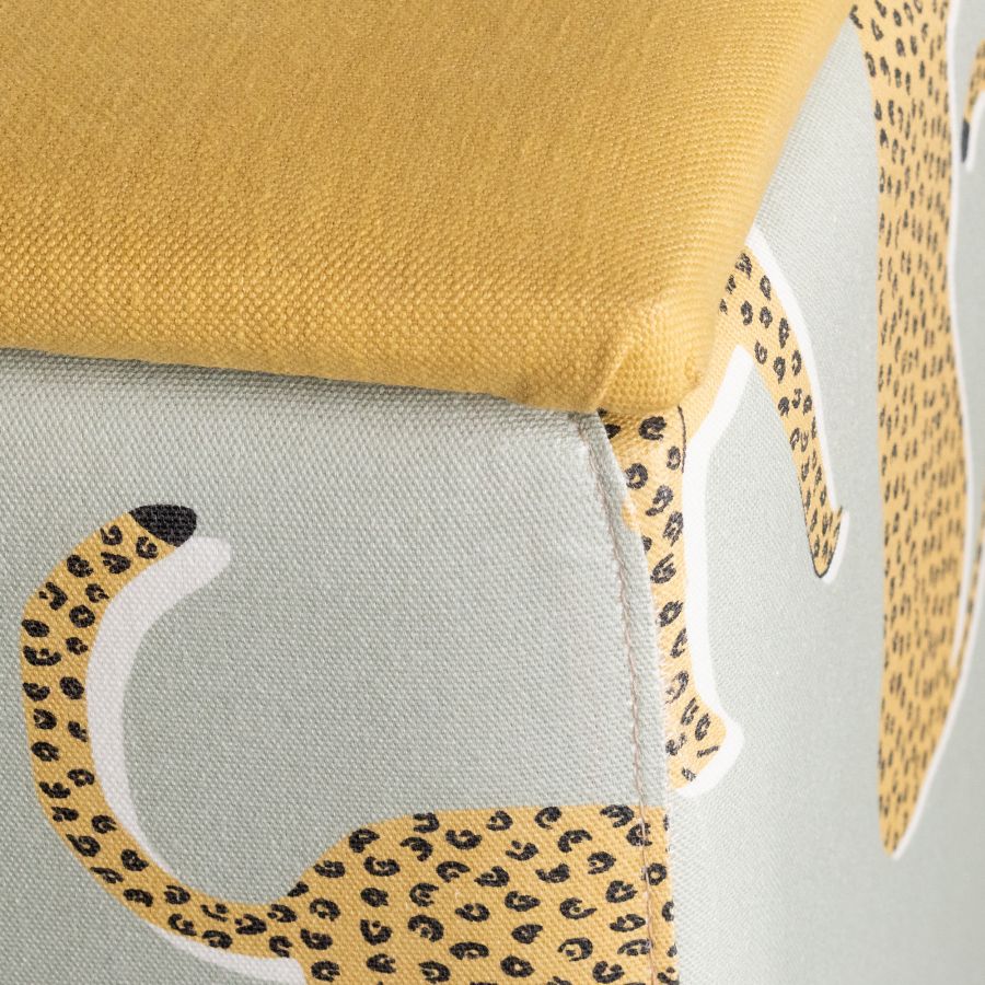 Puff Abatible Tapizado Tigre ‘Limpopo’