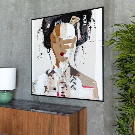 Abstract Painting 125x125cm Woman 'Art' | Procomobel