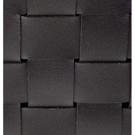 Black Metal and Leather Stool 'Maurel' | Procomobel