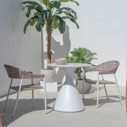 Outdoor Set Table and 2 Chairs 'Castel' | Procomobel