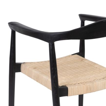 Imagen de Detalle Silla Madera de Teca Salón ‘Dijoux’