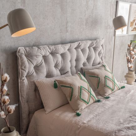 Upholstered Capitoné Headboard 'Valeta' | Procomobel