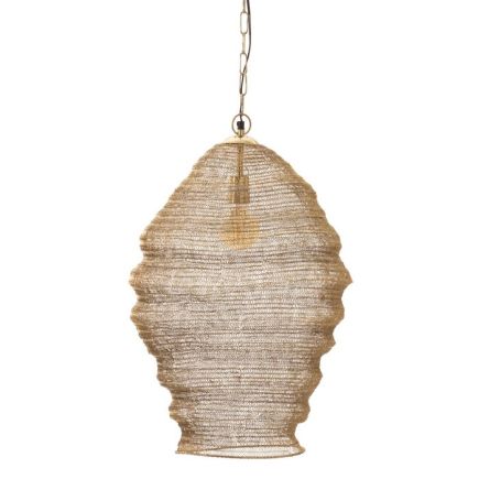 Golden Iron Ceiling Lamp 'Hamel' | Procomobel