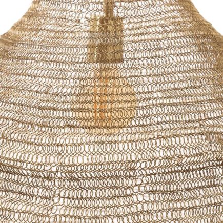 Golden Iron Ceiling Lamp 'Hamel' | Procomobel