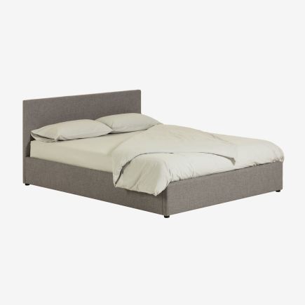 Vista escorada con colchón Cama con Canapé 160x200 Nahiri