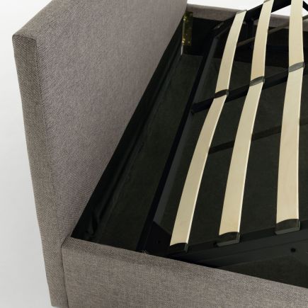 Detalle cabecero Cama con Canapé 160x200 Nahiri