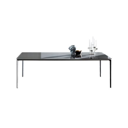 Mesa rectangular en cristal Slim | Procomobel