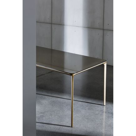 Rectangular glass table Slim | Procomobel