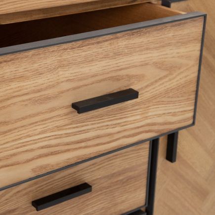 Natural Wood Chest of Drawers 'Elian' | Procomobel