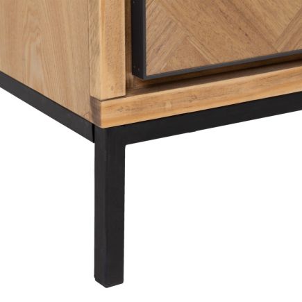 Natural Wood Chest of Drawers 'Elian' | Procomobel