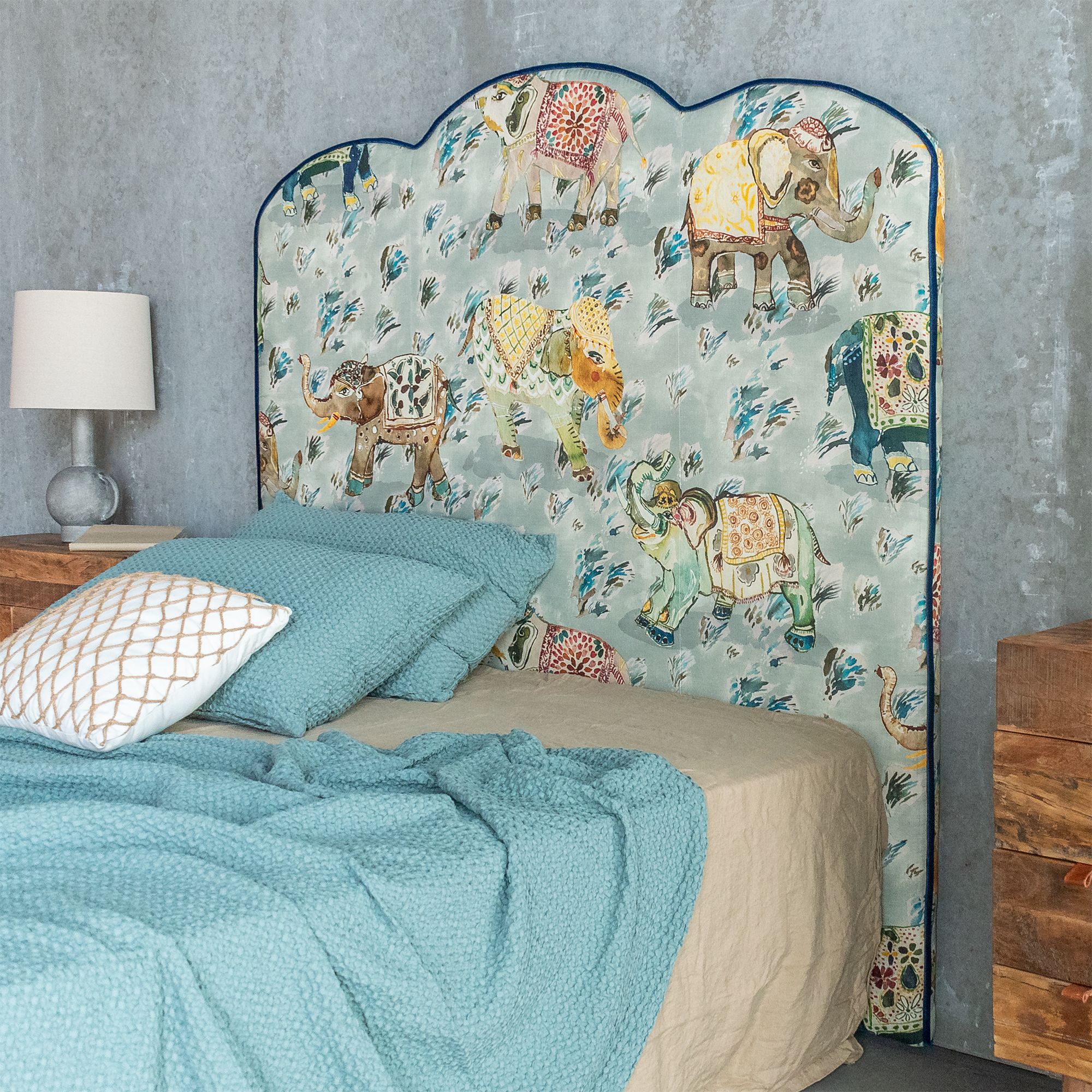Marriage Elephant Headboard 'Podgorica'