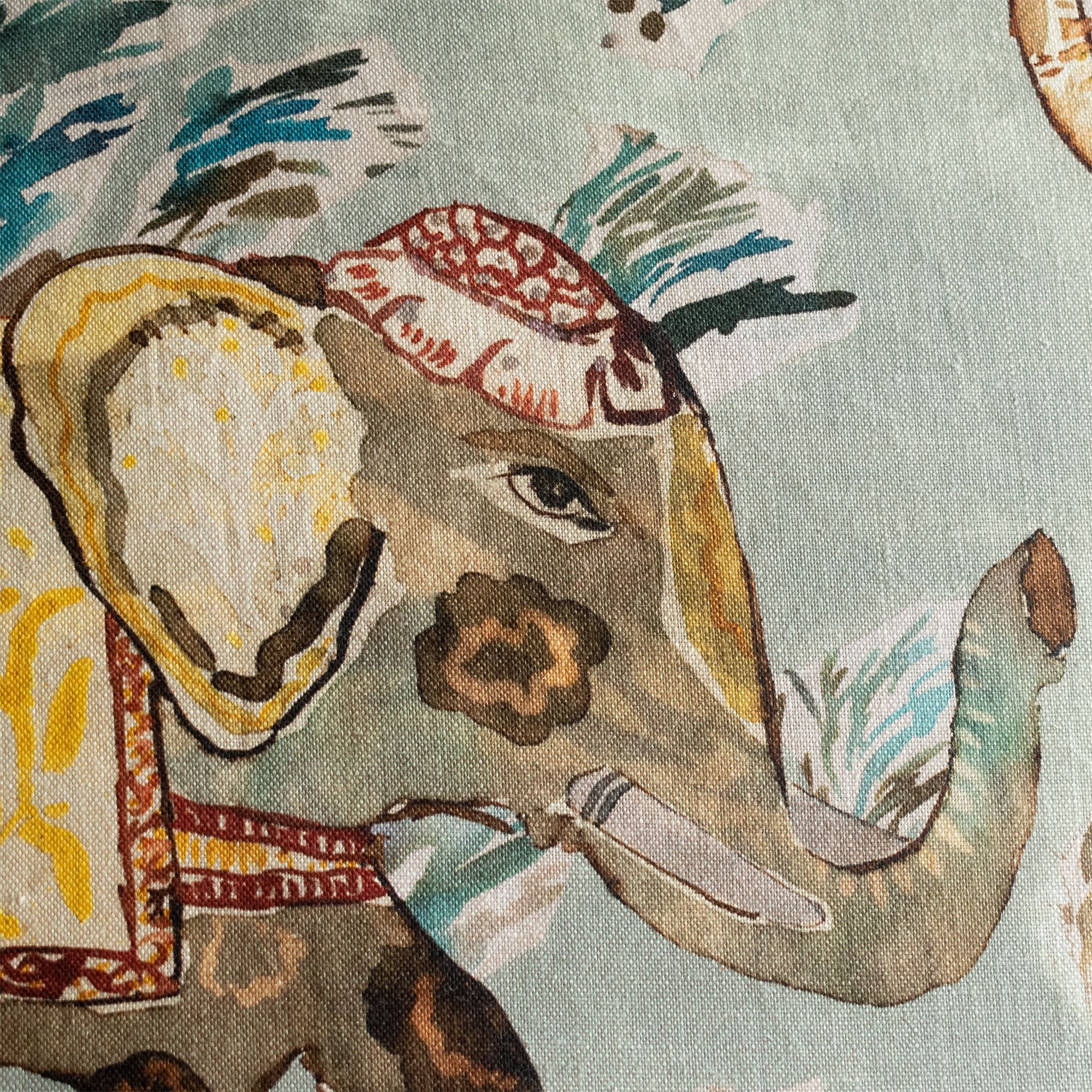 Elephant Printed Puff 'Podgorica'