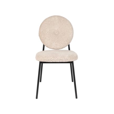 Plush Fabric Chair 'Bradascio' | Procomobel