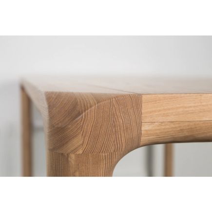 Imagen de Detalle Madera Mesa Comedor Fresno ‘Brafa’