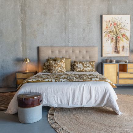 Upholstered Capitoné Headboard 'Minsk' | Procomobel