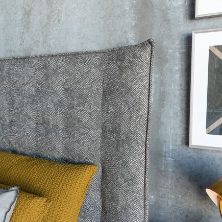 Upholstered Headboard with Ears 'Nicosia' | Procomobel