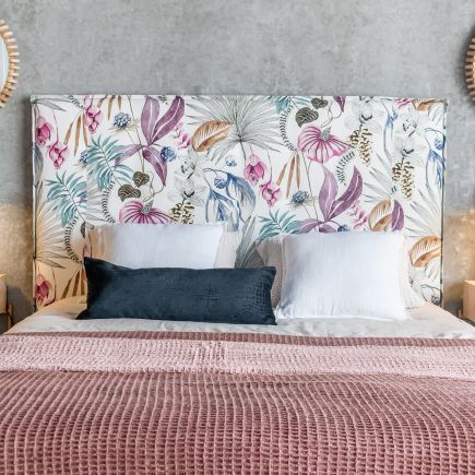 Floral Upholstered Headboard 'Andorra' | Procomobel