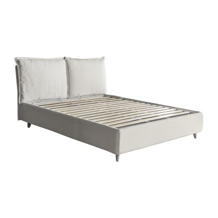 Headboard and Base with 'Liss' upholstered storage base | Procomobel