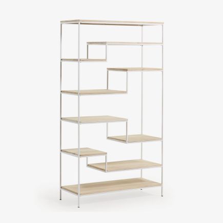 Wood and Steel Shelf 'Push' | Procomobel