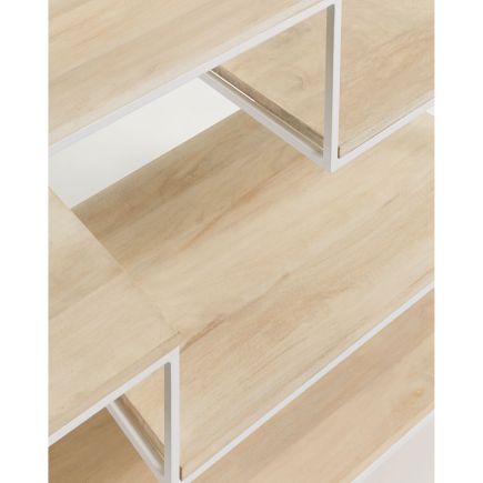 Wood and Steel Shelf 'Push' | Procomobel