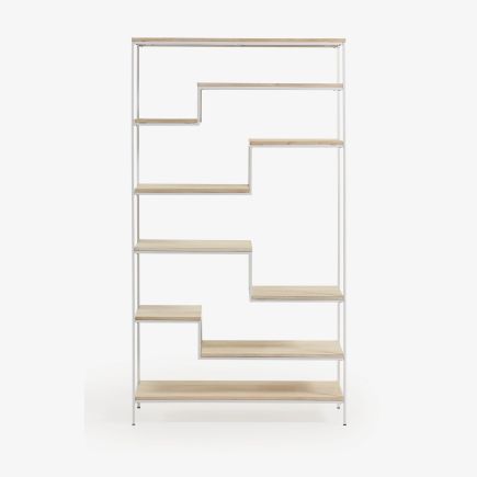 Wood and Steel Shelf 'Push' | Procomobel