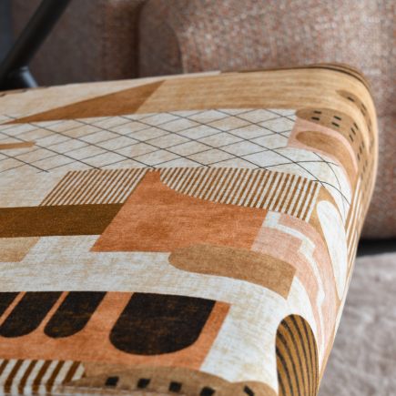 Detalle tela Sillón Tapizado Vintage Áyllon