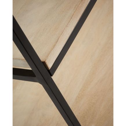 Wood and Steel Shelf 'Push' | Procomobel