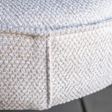 White Upholstered Armchair 'Ganges' | Procomobel