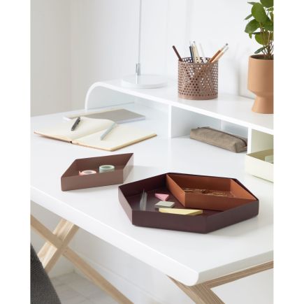 Wood and White Lacquered Desk 'Working' | Procomobel