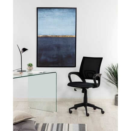 Foto en Ambiente Silla de Escritorio con Ruedas Rail negro