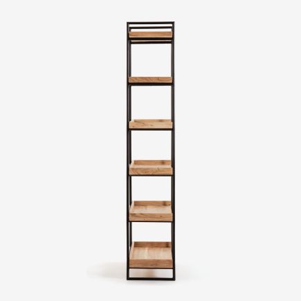 Wooden Metal Shelf 'Basi' | Procomobel
