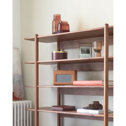 Natural Walnut Wood Shelf 'Carolin' | Procomobel