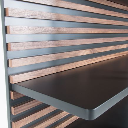 Walnut Veneer Shelf 'Kesia' | Procomobel