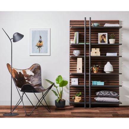 Walnut Veneer Shelf 'Kesia' | Procomobel