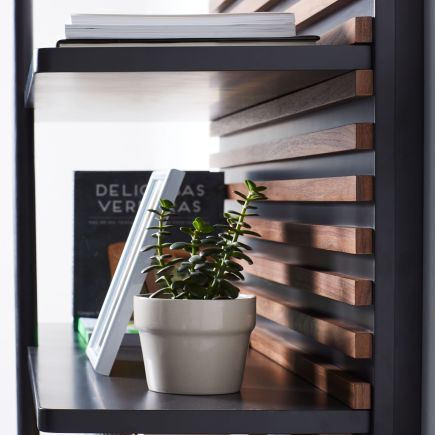 Walnut Veneer Shelf 'Kesia' | Procomobel