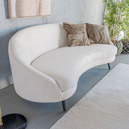 3 Seater Curved Sofa 'Yanse' | Procomobel