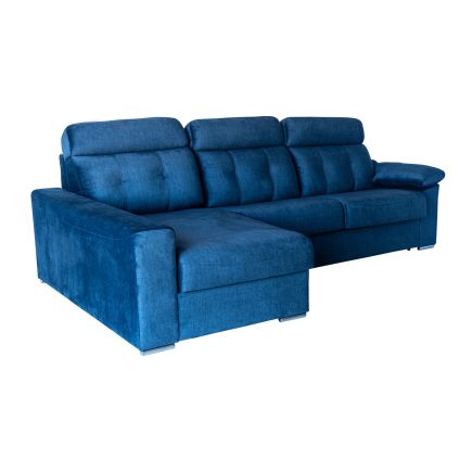 Sofa Bed with Chaiselongue 'Eufrates' | Procomobel