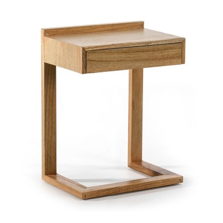 Lila' Wooden Bedside Table | Procomobel