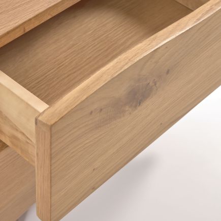 Natural Oak Bedside Table 'Rasha' | Procomobel