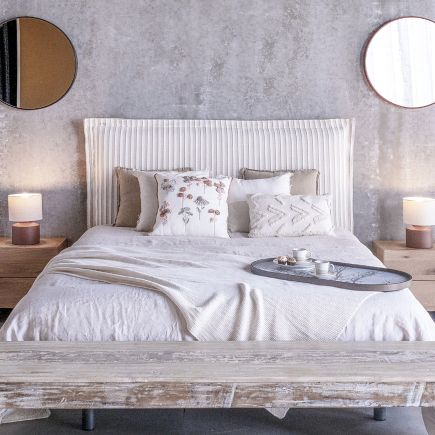 Natural Oak Bedside Table 'Rasha' | Procomobel