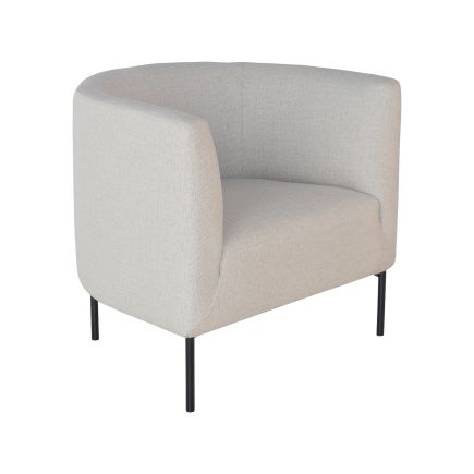 Upholstered Armchair Ecru 'Nilo' | Procomobel