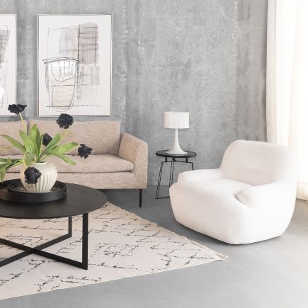 salón Butaca Tapizada con Brazos ‘Volta’