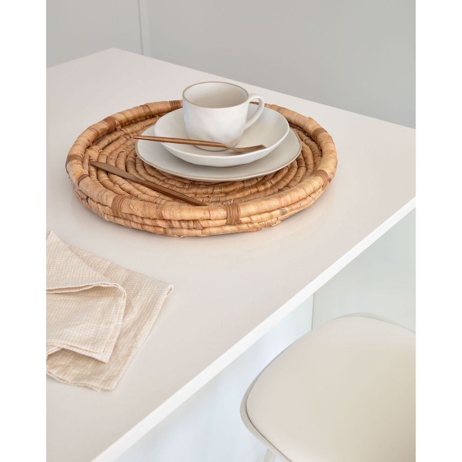 Natural Fibers Tray 'Colomba'