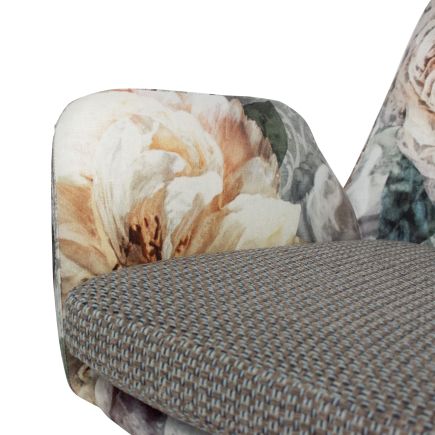 Imagen de Detalle Sillón Tapizado Giratorio ‘Murry’