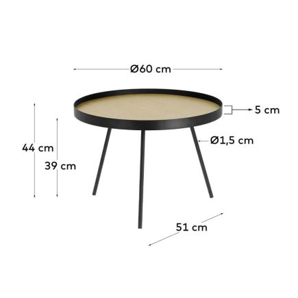Round Side Table 'Nenet' | Procomobel