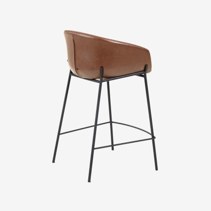 Buy Online Synthetic Leather Stool 'Yvette' at Procomobel